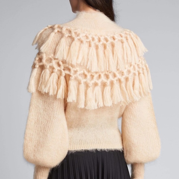 Zimmermann Mohair Ladybeetle Tassel Sweater - Picture 5 of 7